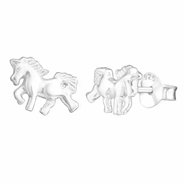 Hopeakorvakorut yksisarvinen unicorn - hopeakorvakorut