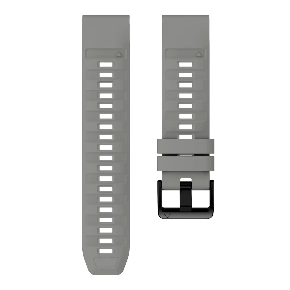 Sisu Aero Garmin Fenix silikoniranneke pikakiinnityksellä, harmaa, 22 mm HM Koru