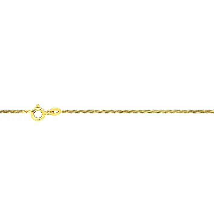Kultainen käärmeketju 0,9 mm 9K keltakulta HM Koru